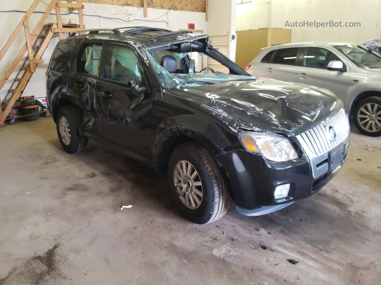 2011 Mercury Mariner Premier Black vin: 4M2CN8H75BKJ04614