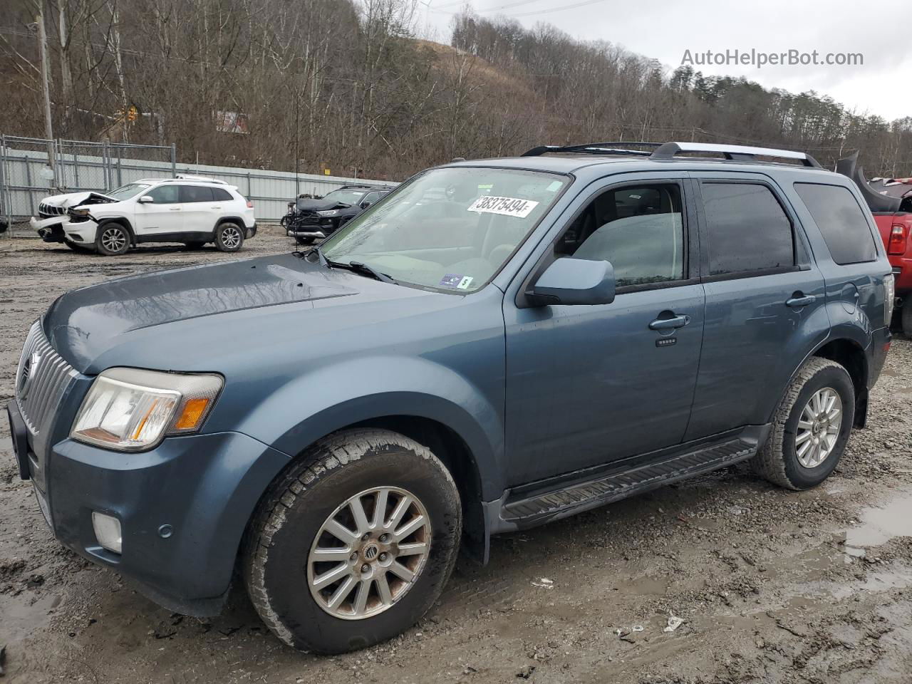 2011 Mercury Mariner Premier Синий vin: 4M2CN8H75BKJ05567