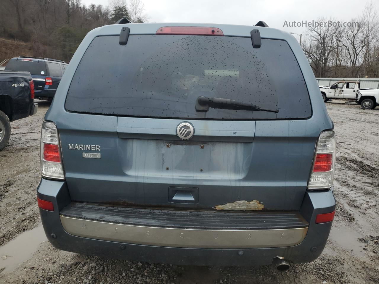 2011 Mercury Mariner Premier Blue vin: 4M2CN8H75BKJ05567