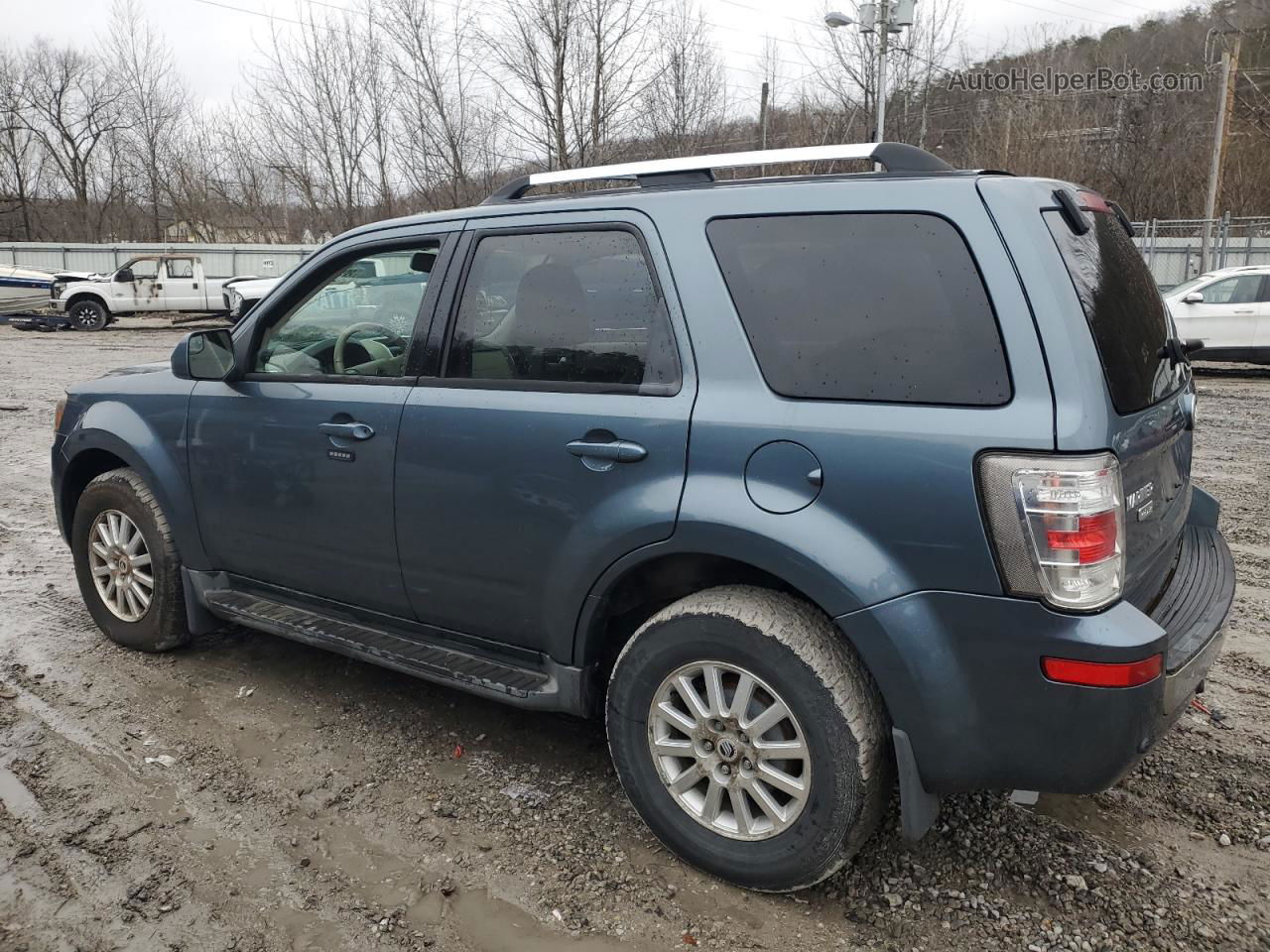 2011 Mercury Mariner Premier Синий vin: 4M2CN8H75BKJ05567