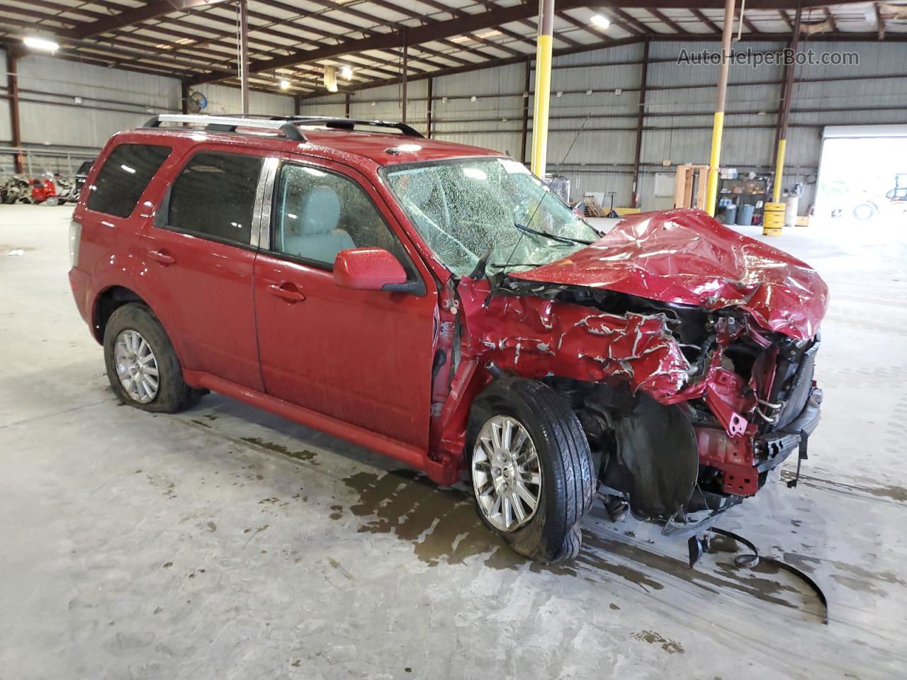 2010 Mercury Mariner Premier Burgundy vin: 4M2CN8H76AKJ05544