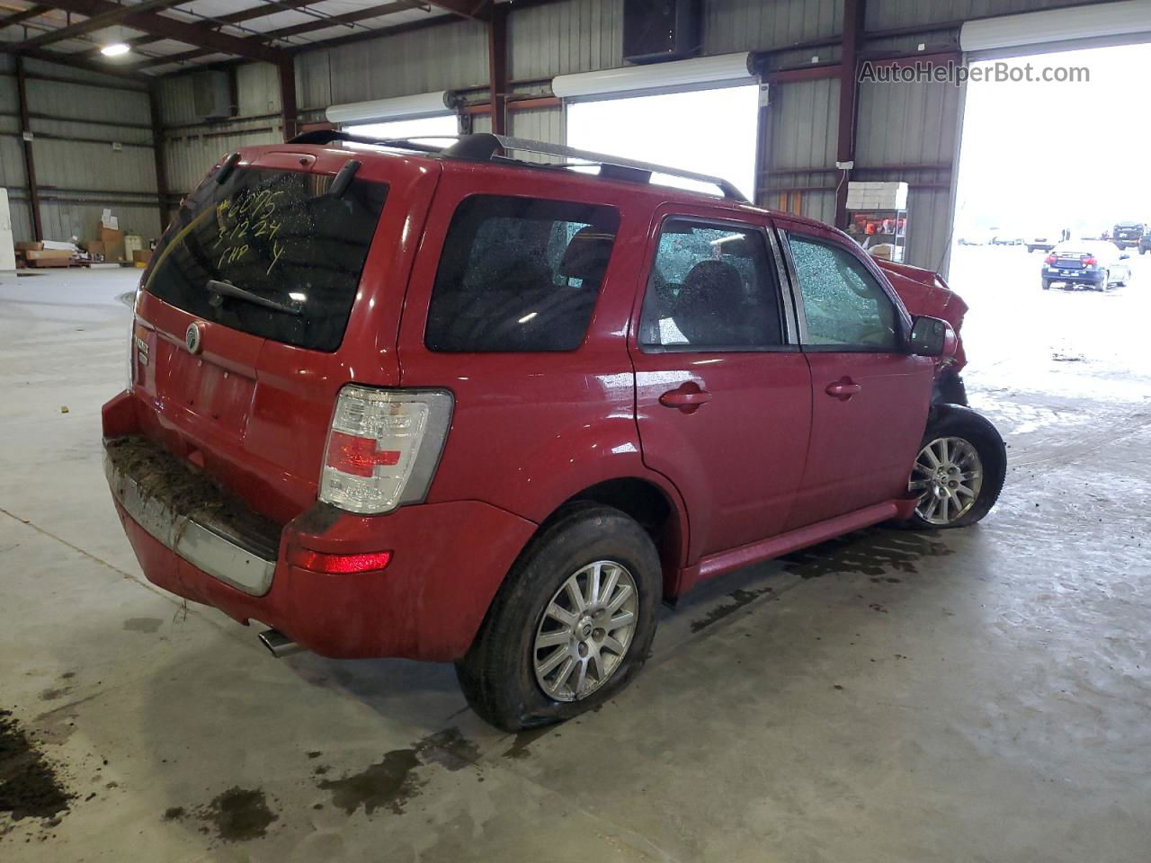 2010 Mercury Mariner Premier Burgundy vin: 4M2CN8H76AKJ05544