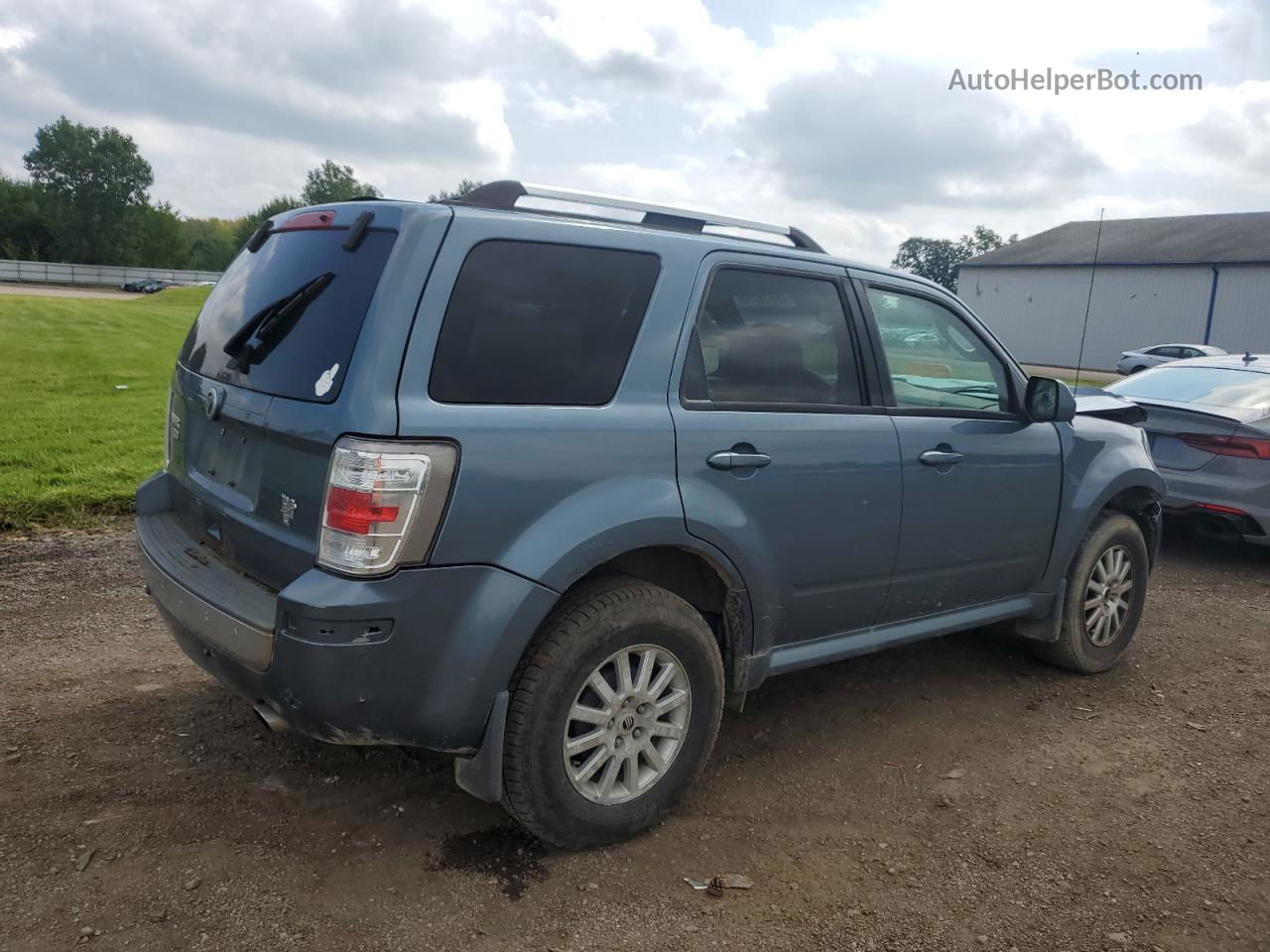 2010 Mercury Mariner Premier Blue vin: 4M2CN8H76AKJ12672