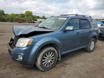 2010 Mercury Mariner Premier Blue vin: 4M2CN8H76AKJ12672