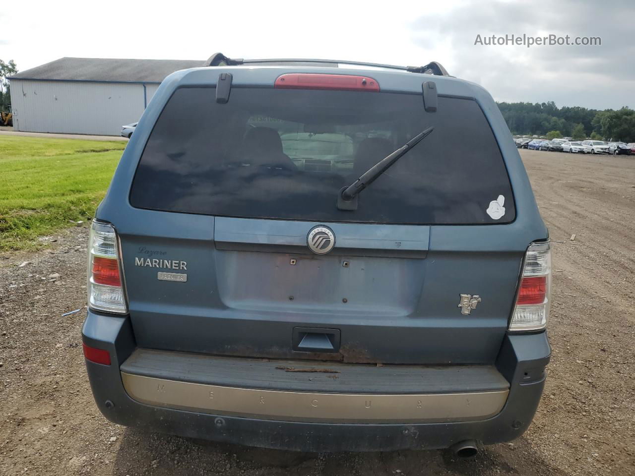 2010 Mercury Mariner Premier Blue vin: 4M2CN8H76AKJ12672