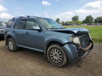 2010 Mercury Mariner Premier Blue vin: 4M2CN8H76AKJ12672