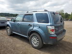 2010 Mercury Mariner Premier Blue vin: 4M2CN8H76AKJ12672