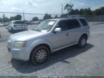 2010 Mercury Mariner Premier Silver vin: 4M2CN8H76AKJ28306