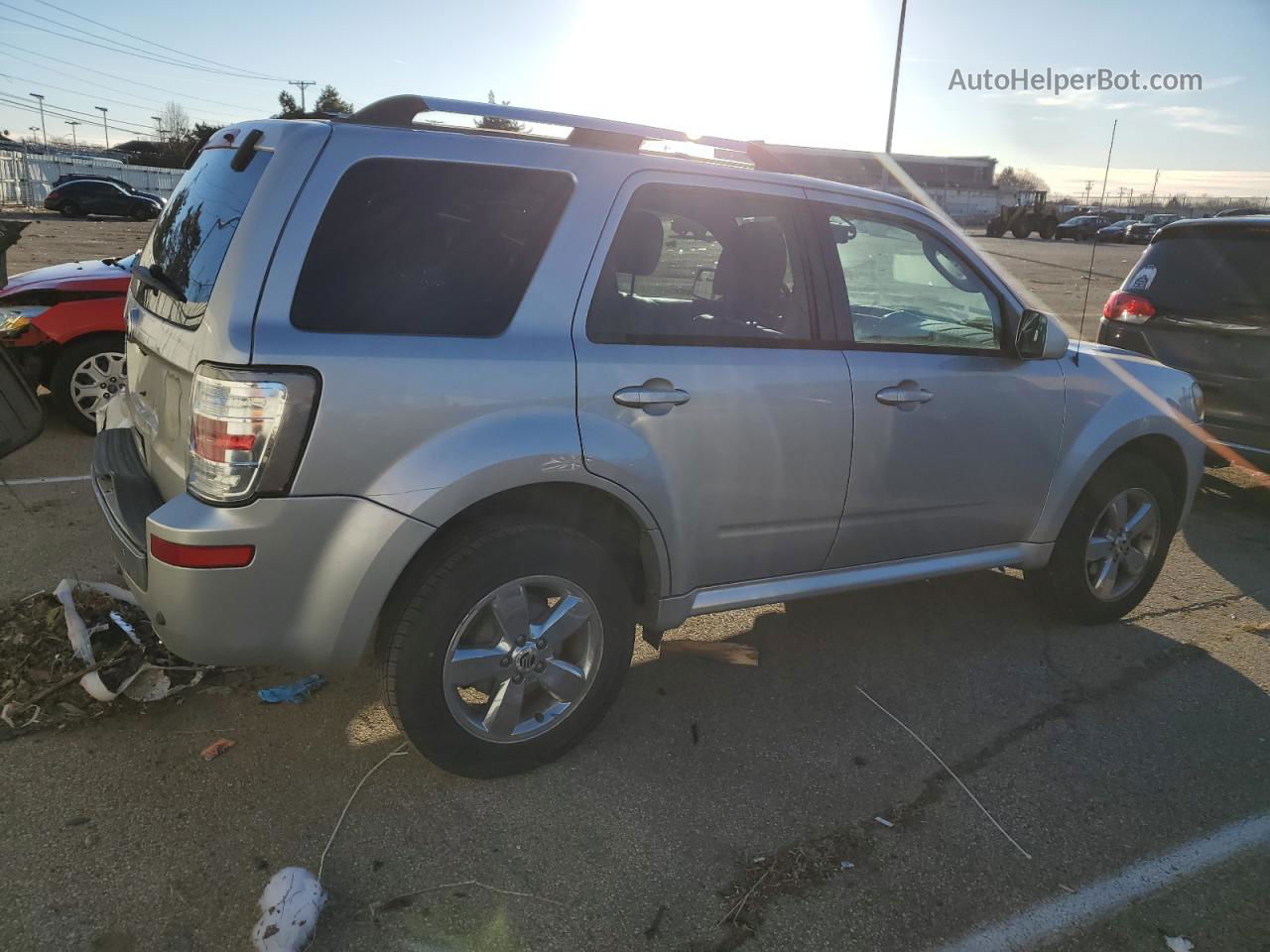 2011 Mercury Mariner Premier Silver vin: 4M2CN8H76BKJ01477