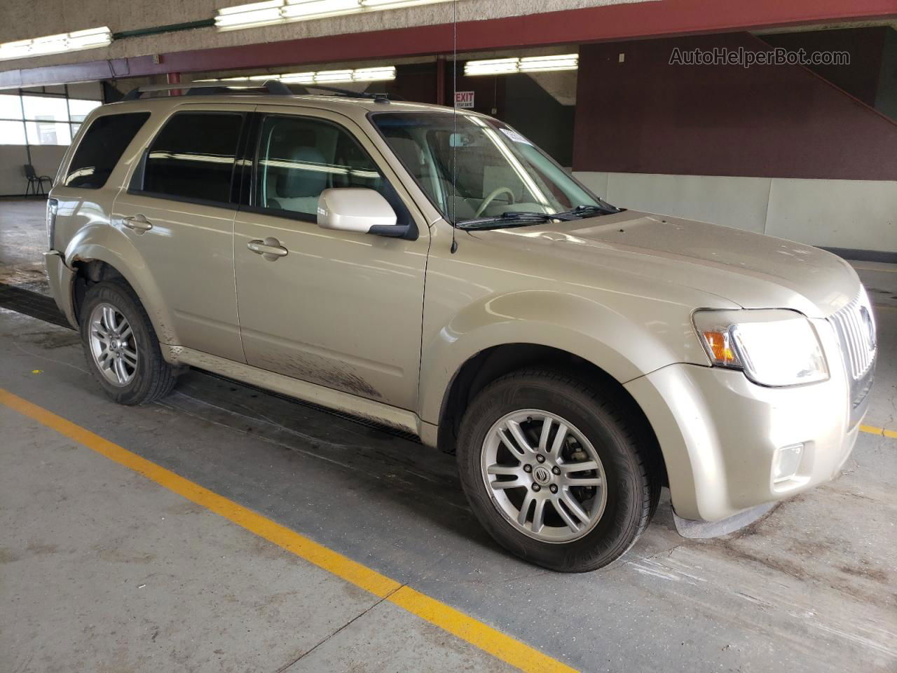 2010 Mercury Mariner Premier Золотой vin: 4M2CN8H77AKJ00952