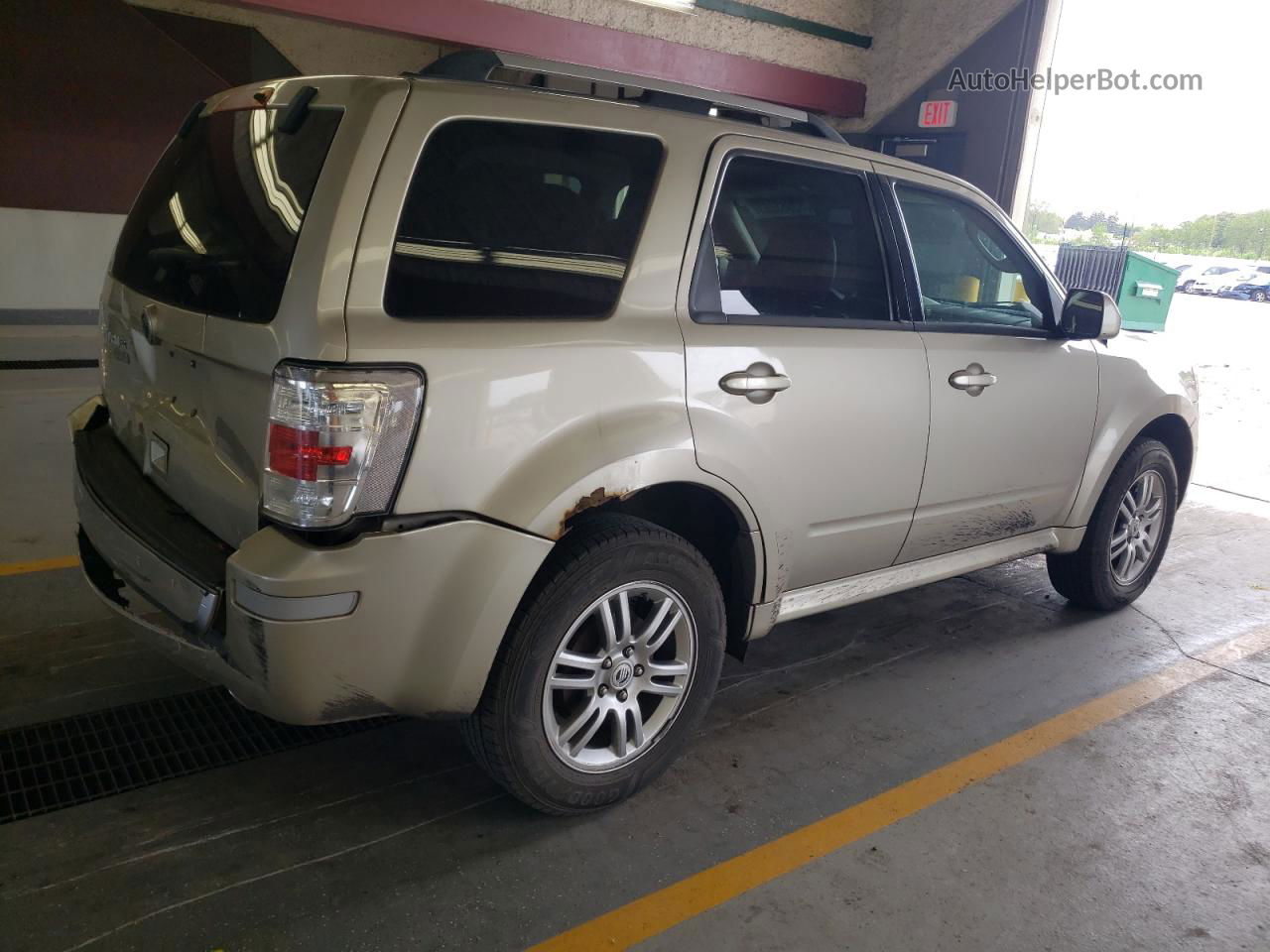 2010 Mercury Mariner Premier Золотой vin: 4M2CN8H77AKJ00952