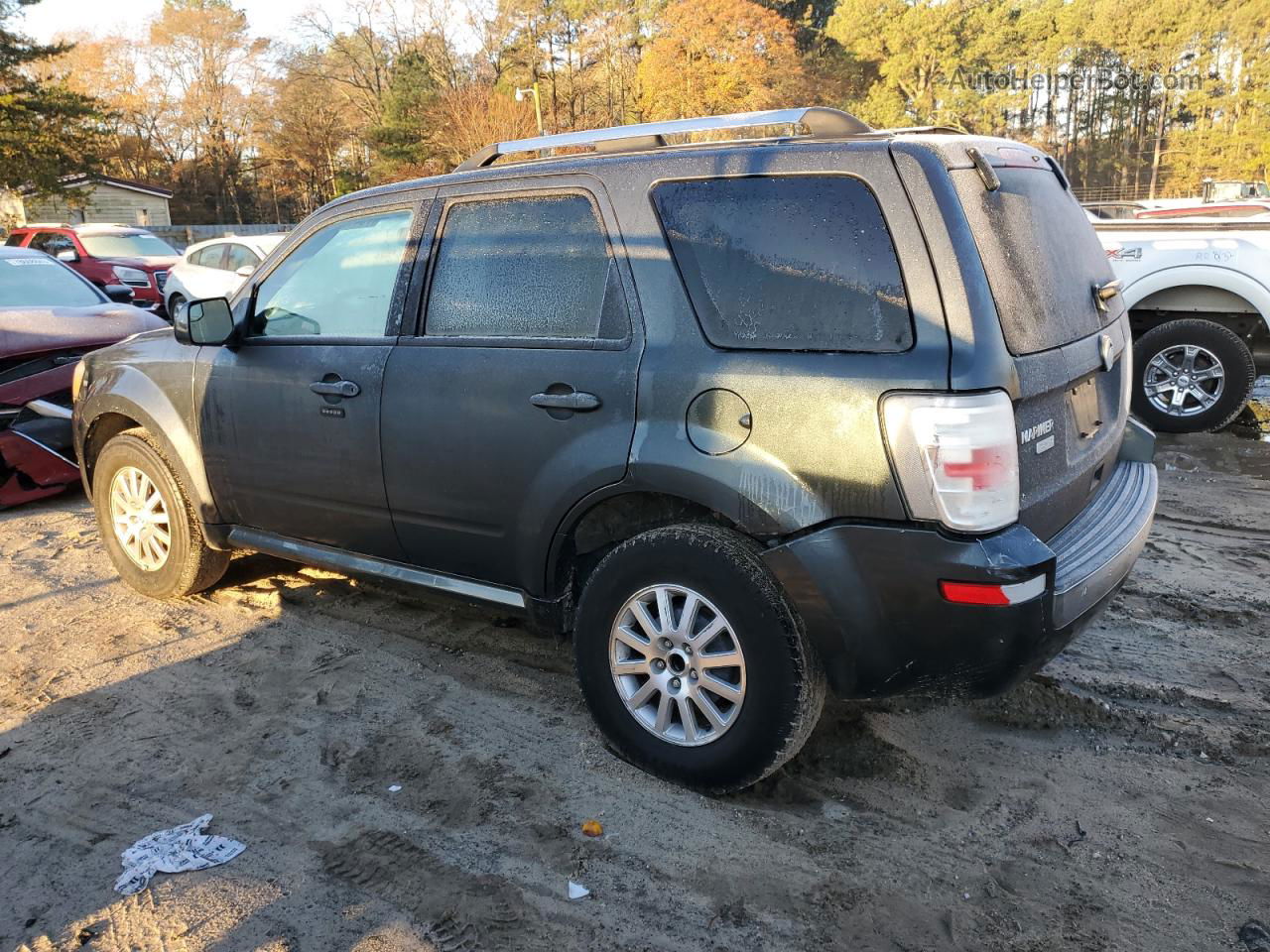 2010 Mercury Mariner Premier Gray vin: 4M2CN8H77AKJ04936