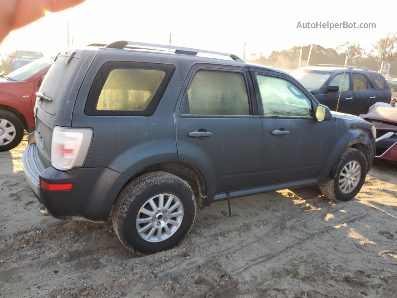 2010 Mercury Mariner Premier Gray vin: 4M2CN8H77AKJ04936