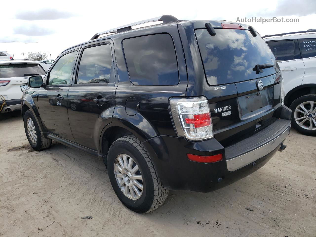 2010 Mercury Mariner Premier Black vin: 4M2CN8H77AKJ13295