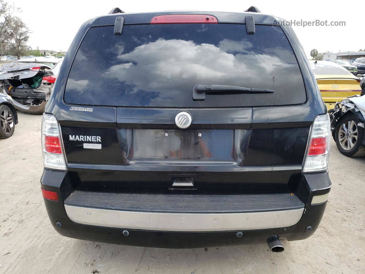 2010 Mercury Mariner Premier Black vin: 4M2CN8H77AKJ13295