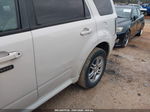 2010 Mercury Mariner Premier White vin: 4M2CN8H77AKJ21140