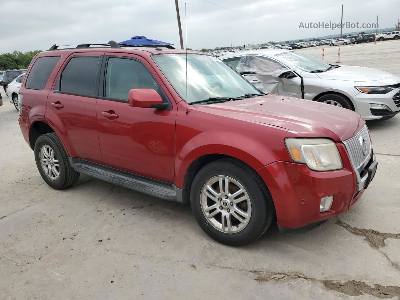 2011 Mercury Mariner Premier Red vin: 4M2CN8H77BKJ02363