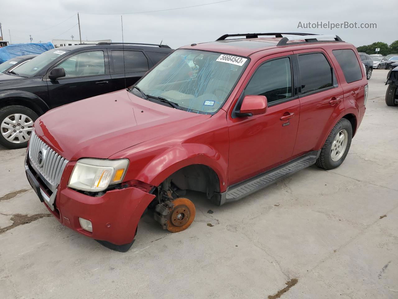 2011 Mercury Mariner Premier Red vin: 4M2CN8H77BKJ02363