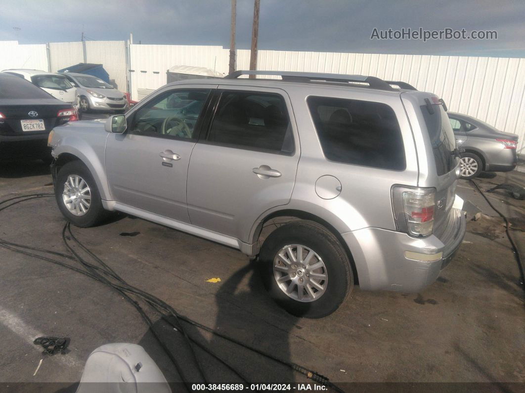 2010 Mercury Mariner Premier Silver vin: 4M2CN8H78AKJ11393