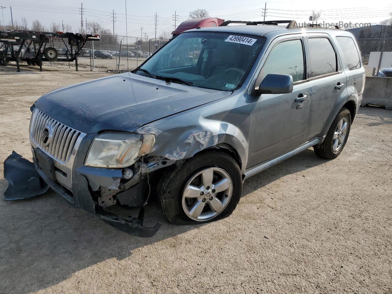 2011 Mercury Mariner Premier Blue vin: 4M2CN8H78BKJ03165