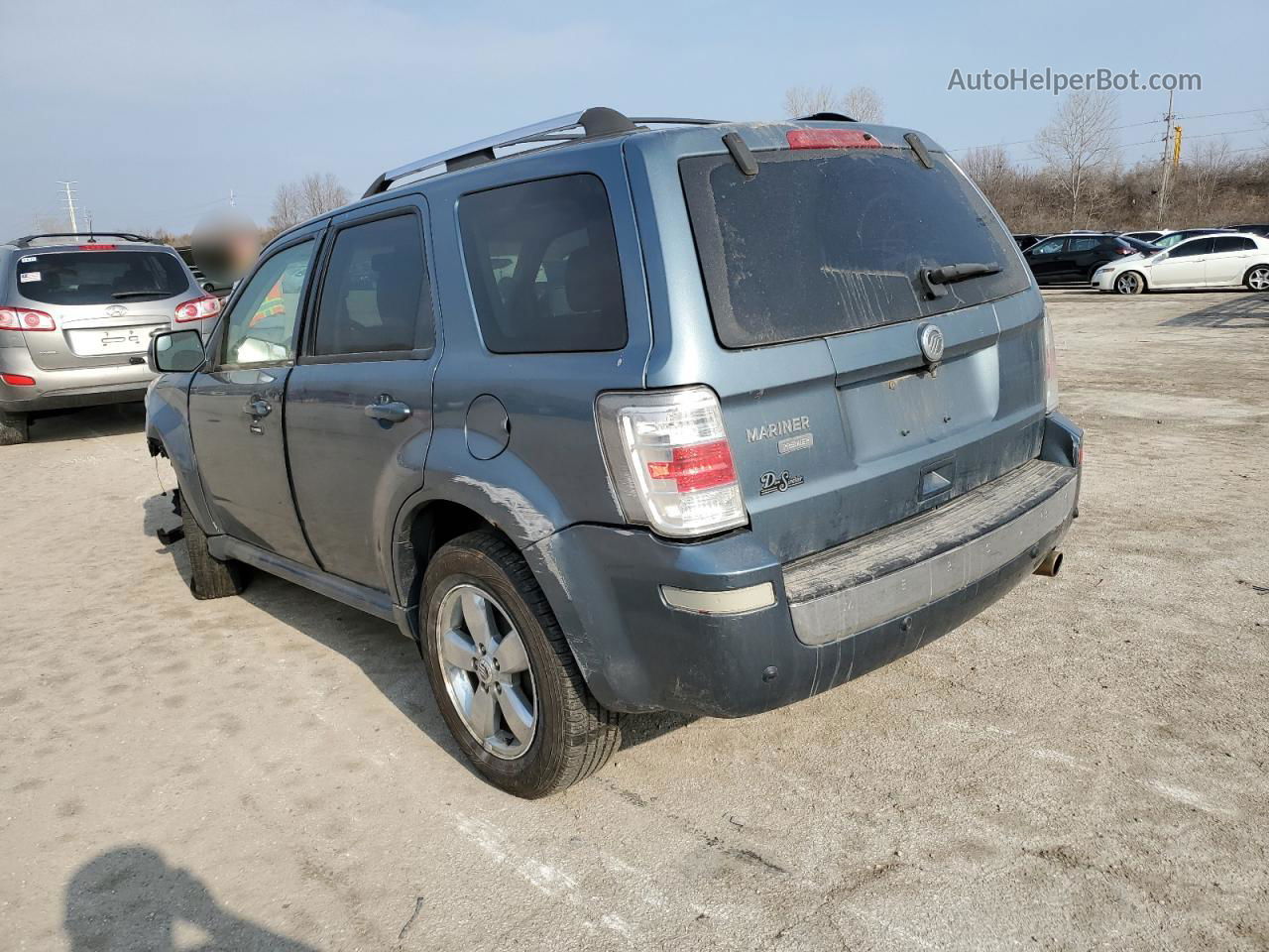 2011 Mercury Mariner Premier Blue vin: 4M2CN8H78BKJ03165