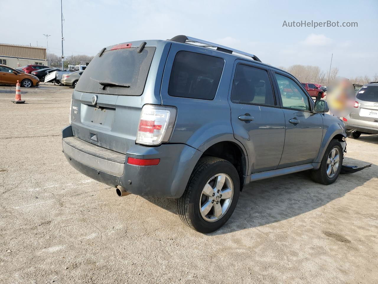 2011 Mercury Mariner Premier Blue vin: 4M2CN8H78BKJ03165