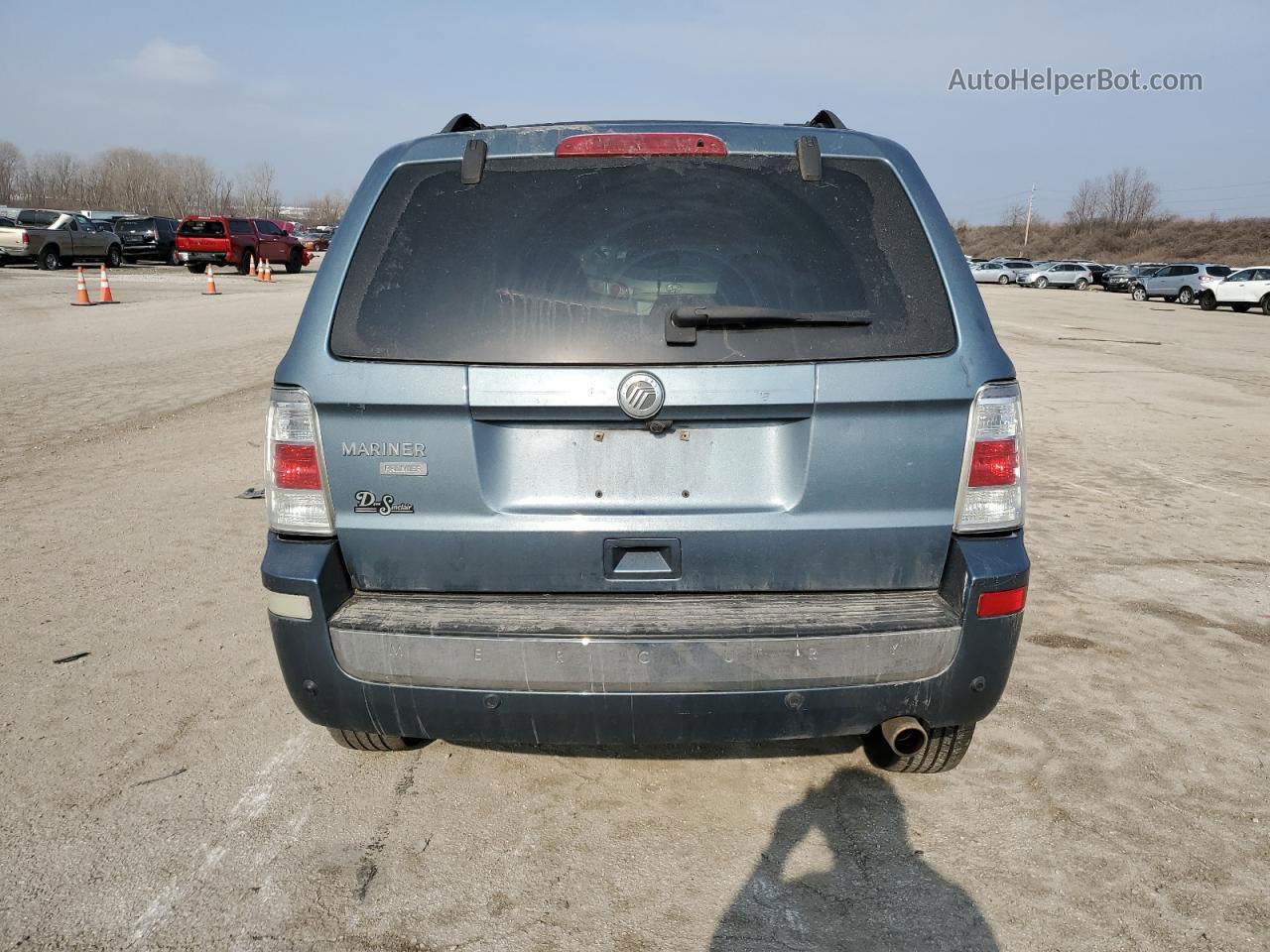 2011 Mercury Mariner Premier Blue vin: 4M2CN8H78BKJ03165