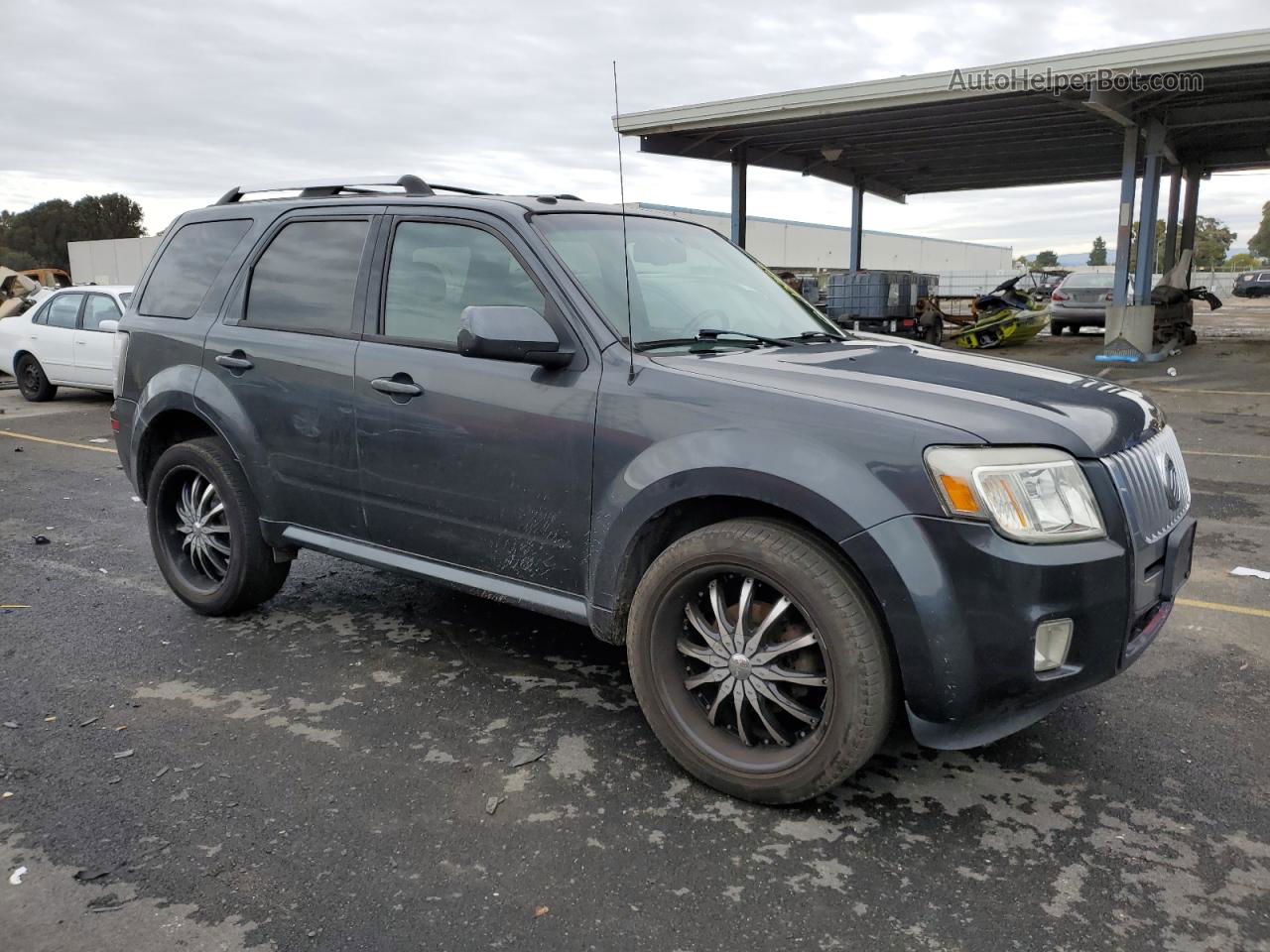 2010 Mercury Mariner Premier Gray vin: 4M2CN8H79AKJ06011