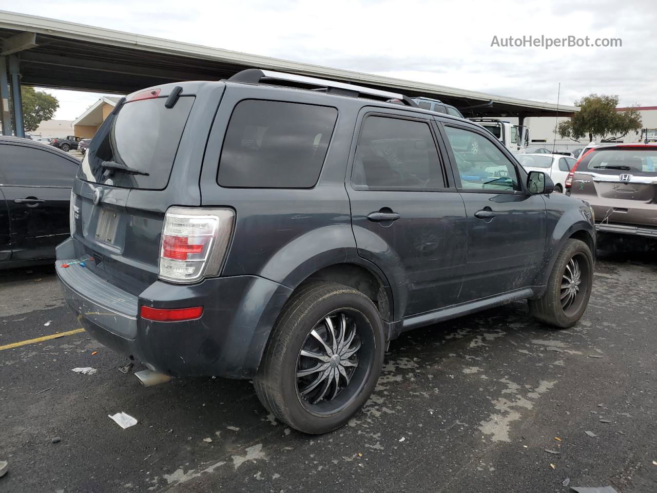 2010 Mercury Mariner Premier Gray vin: 4M2CN8H79AKJ06011