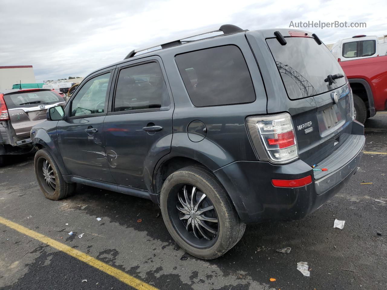 2010 Mercury Mariner Premier Gray vin: 4M2CN8H79AKJ06011