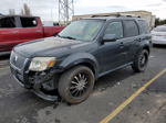 2010 Mercury Mariner Premier Gray vin: 4M2CN8H79AKJ06011