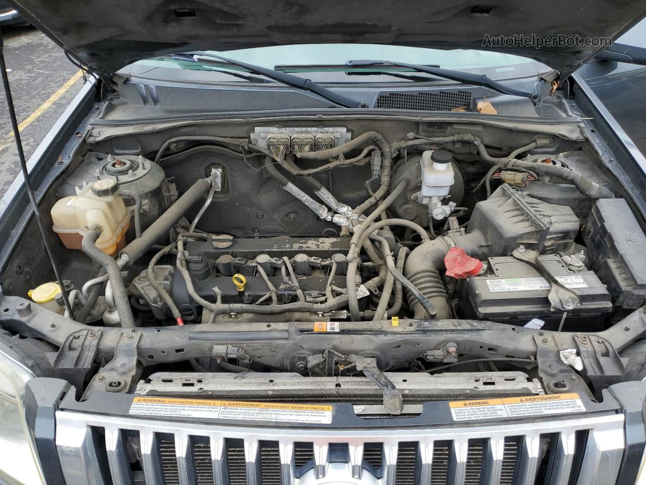 2010 Mercury Mariner Premier Серый vin: 4M2CN8H79AKJ06011