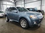 2010 Mercury Mariner Premier Blue vin: 4M2CN8H79AKJ18482