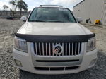 2010 Mercury Mariner Premier White vin: 4M2CN8H79AKJ25450