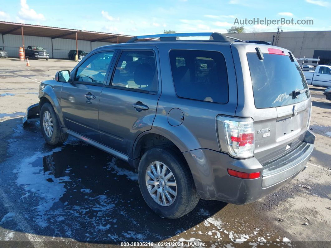 2010 Mercury Mariner Premier Gray vin: 4M2CN8H7XAKJ06714