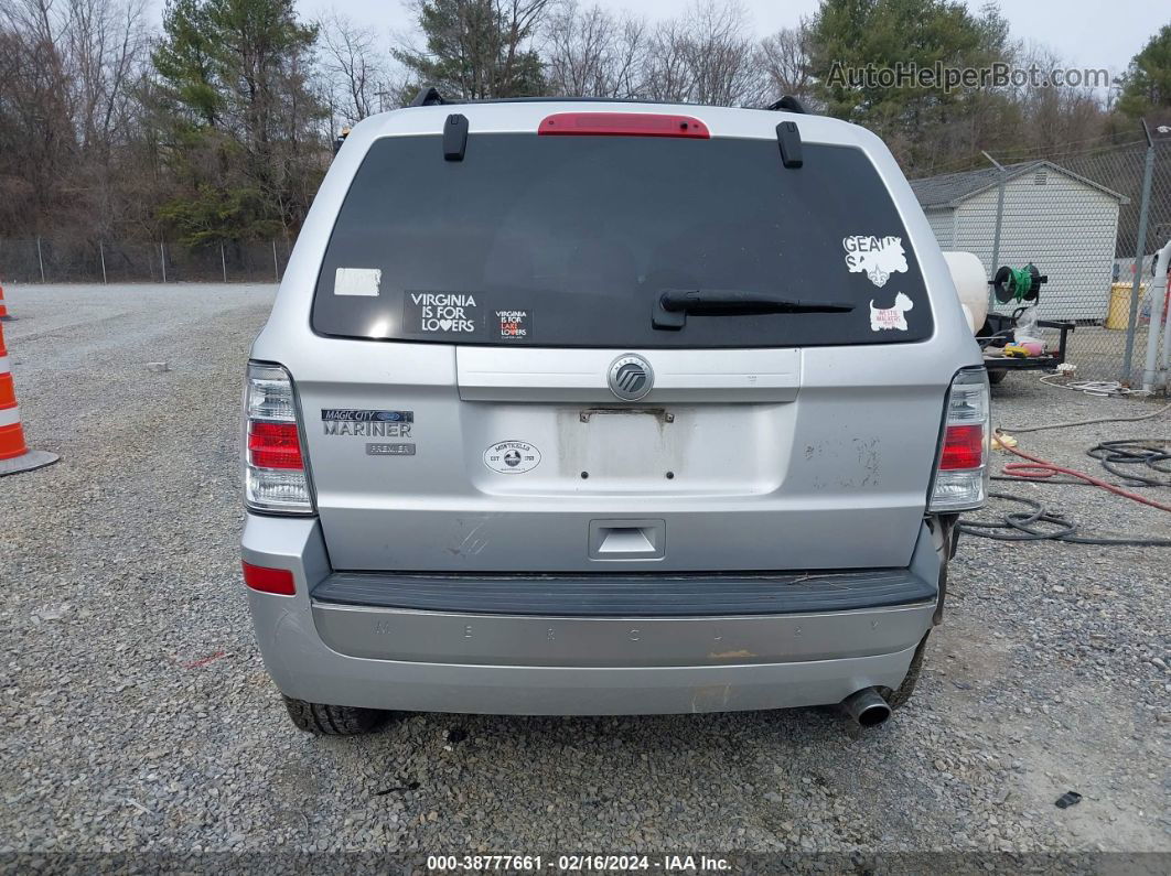 2010 Mercury Mariner Premier Silver vin: 4M2CN8H7XAKJ24730