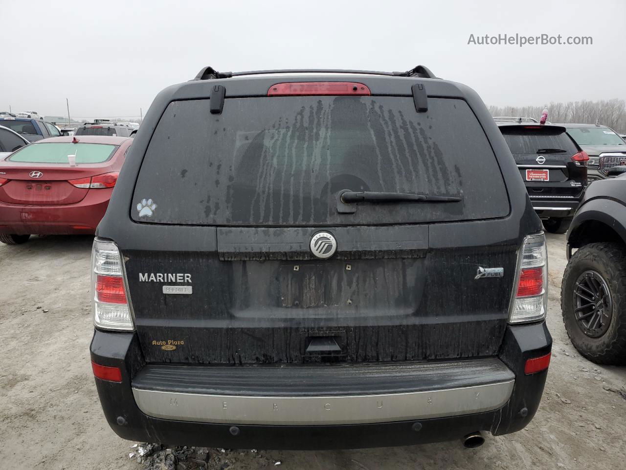 2011 Mercury Mariner Premier Black vin: 4M2CN8HG0BKJ06013