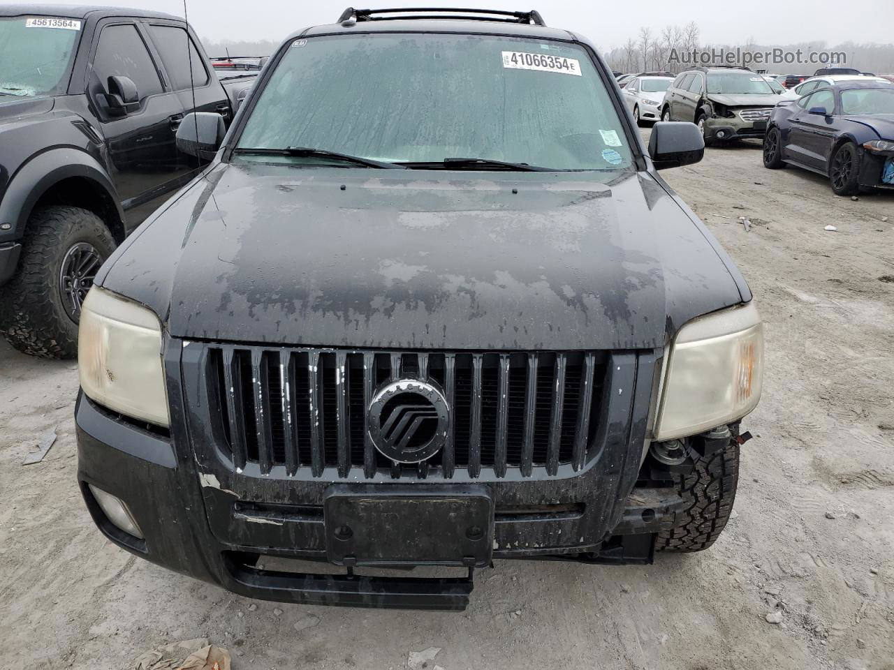 2011 Mercury Mariner Premier Black vin: 4M2CN8HG0BKJ06013