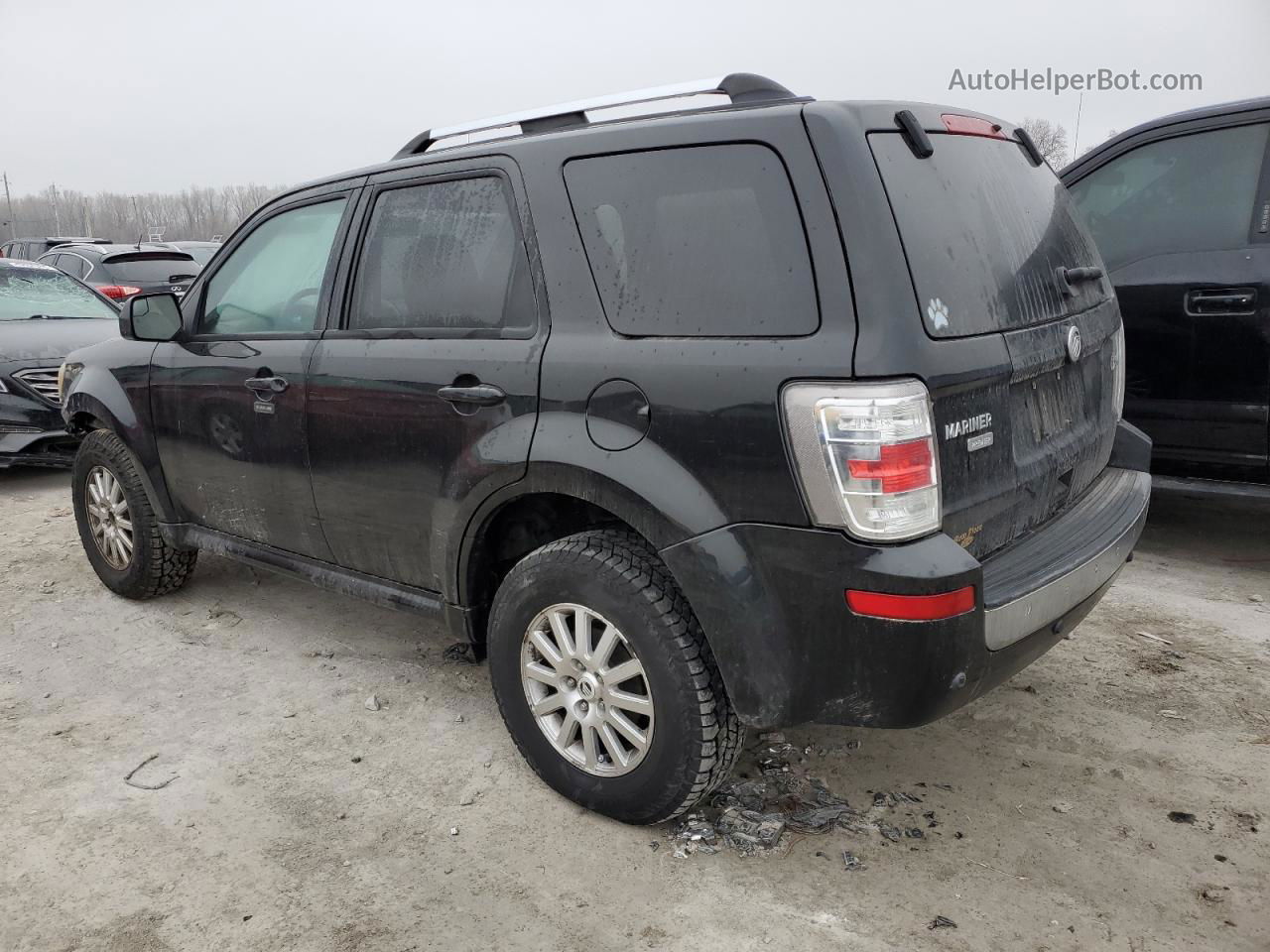 2011 Mercury Mariner Premier Black vin: 4M2CN8HG0BKJ06013