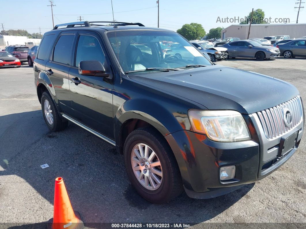 2011 Mercury Mariner Premier Black vin: 4M2CN8HG0BKJ06738