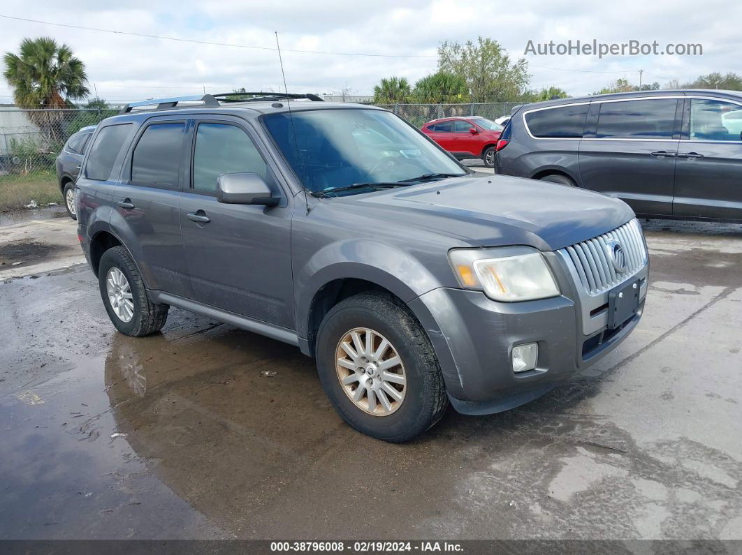 2011 Mercury Mariner Premier Gray vin: 4M2CN8HG0BKJ06982