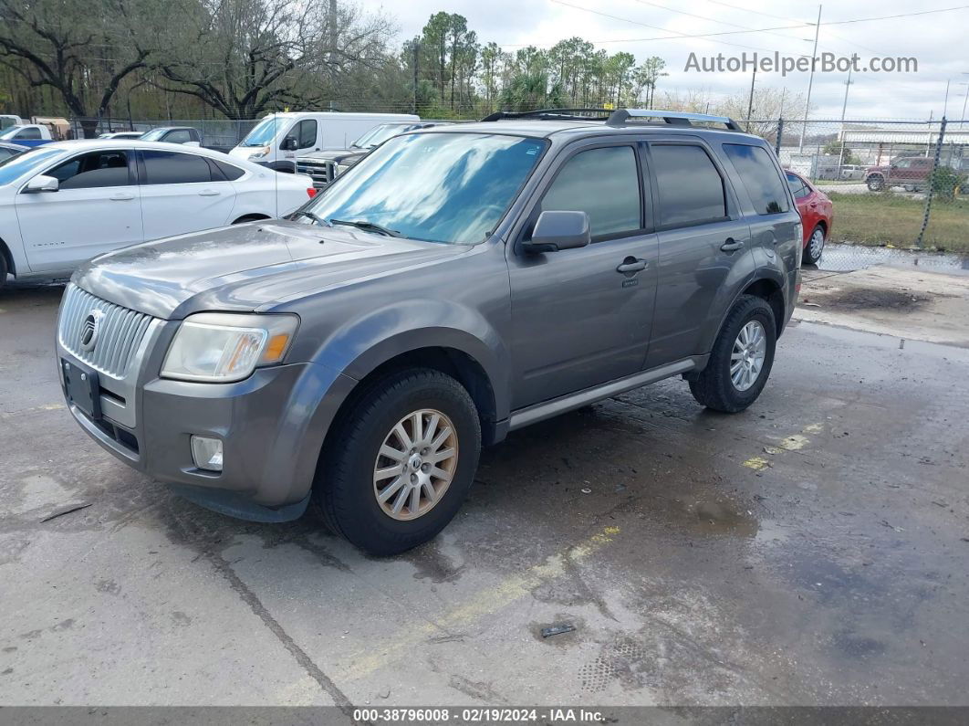 2011 Mercury Mariner Premier Gray vin: 4M2CN8HG0BKJ06982