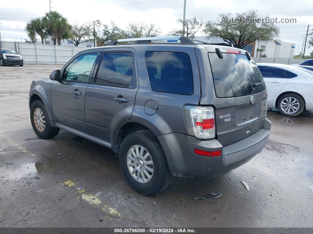 2011 Mercury Mariner Premier Gray vin: 4M2CN8HG0BKJ06982