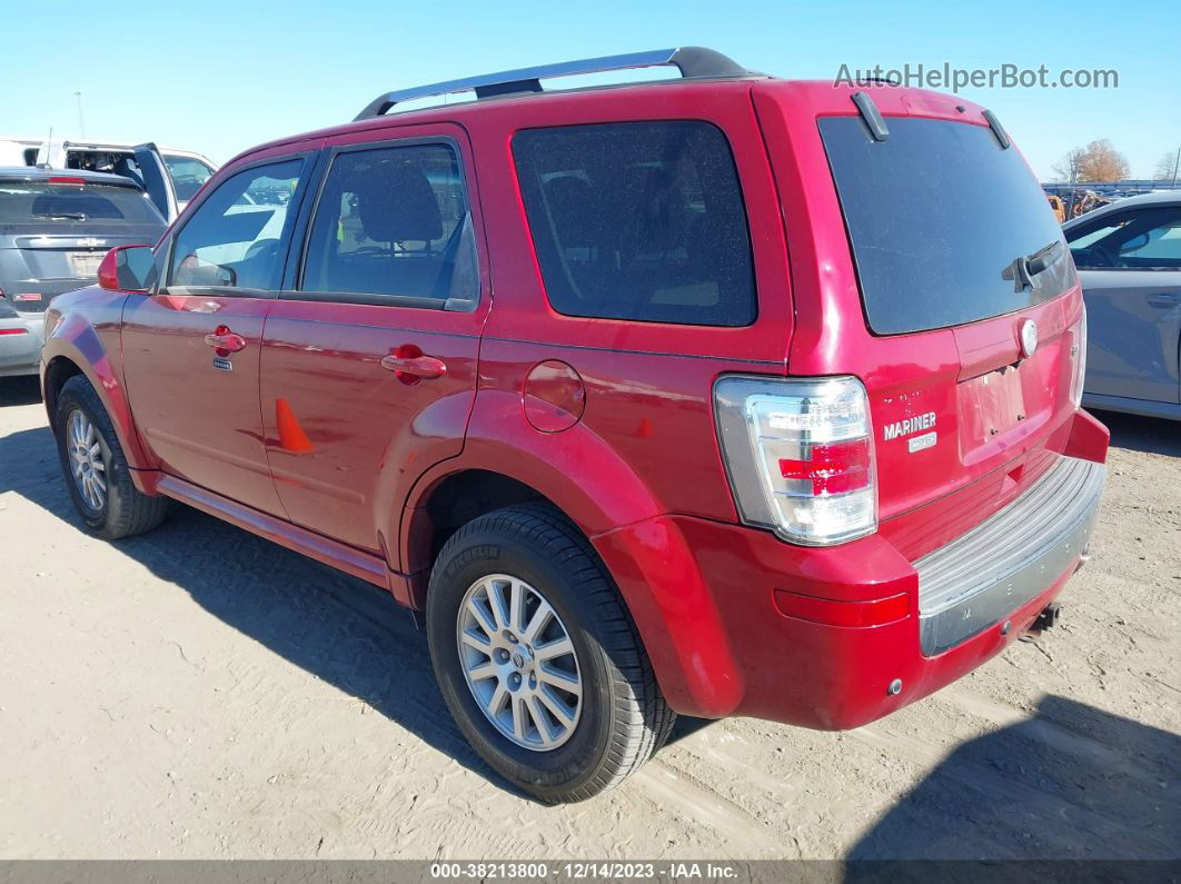 2010 Mercury Mariner Premier Red vin: 4M2CN8HG1AKJ14507