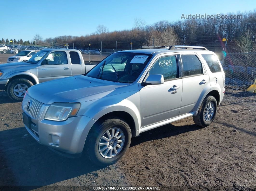 2011 Mercury Mariner Premier Silver vin: 4M2CN8HG1BKJ03069