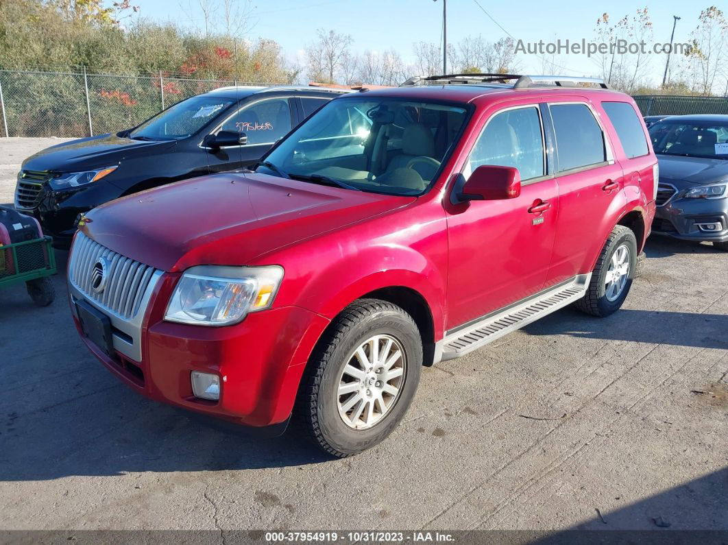 2011 Mercury Mariner Premier Red vin: 4M2CN8HG1BKJ03556