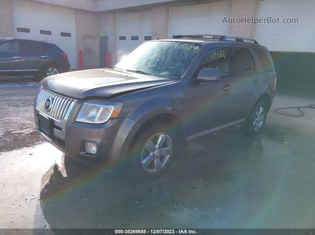 2011 Mercury Mariner Premier Gray vin: 4M2CN8HG1BKJ06019