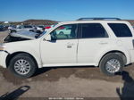 2011 Mercury Mariner Premier White vin: 4M2CN8HG1BKJ07073