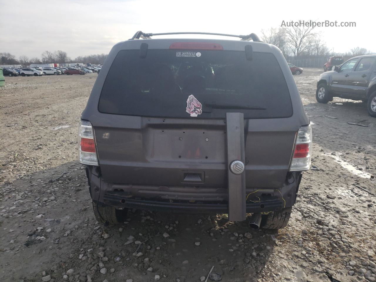 2010 Mercury Mariner Premier Gray vin: 4M2CN8HG2AKJ18162