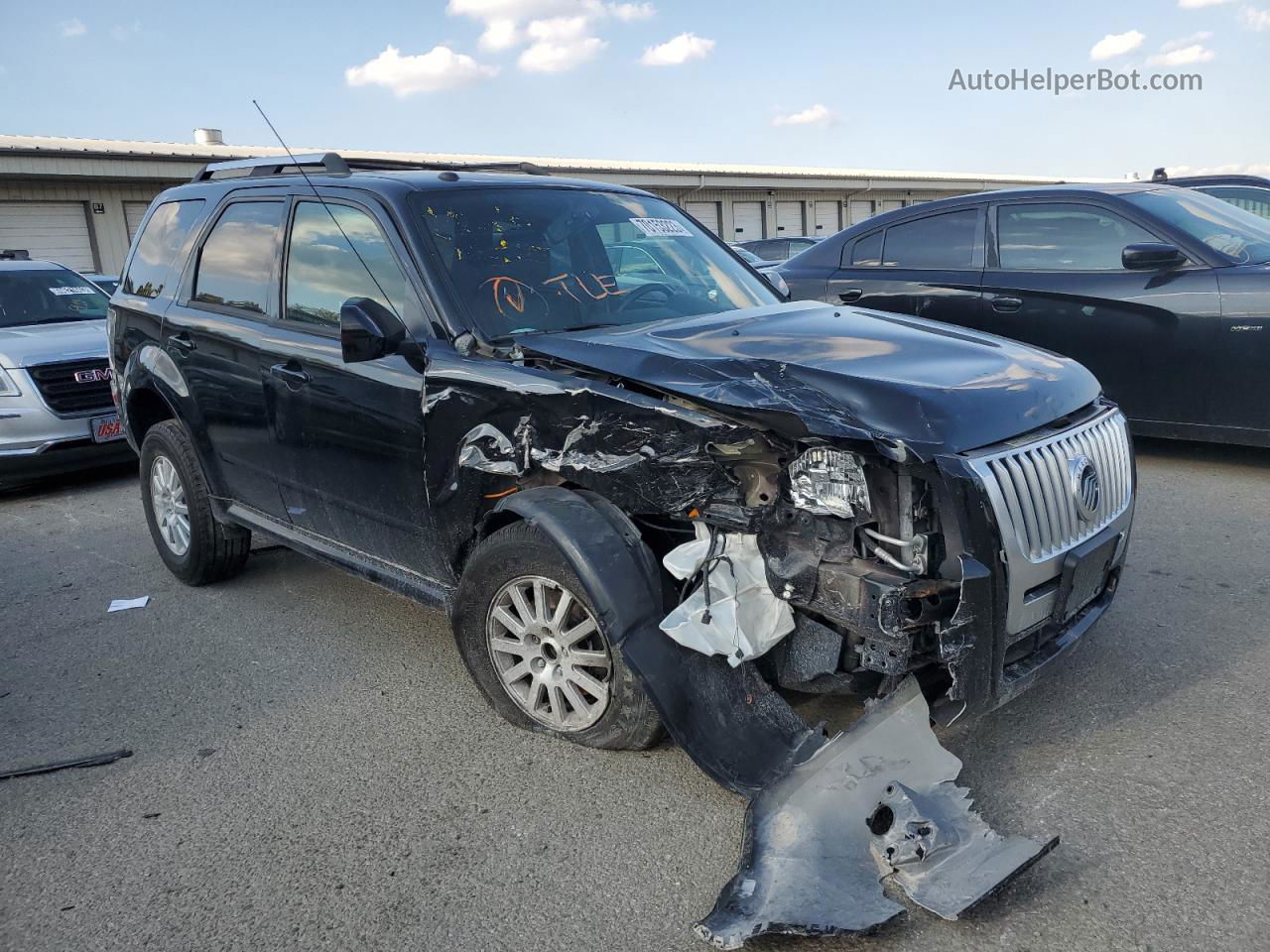 2010 Mercury Mariner Premier Black vin: 4M2CN8HG2AKJ20901